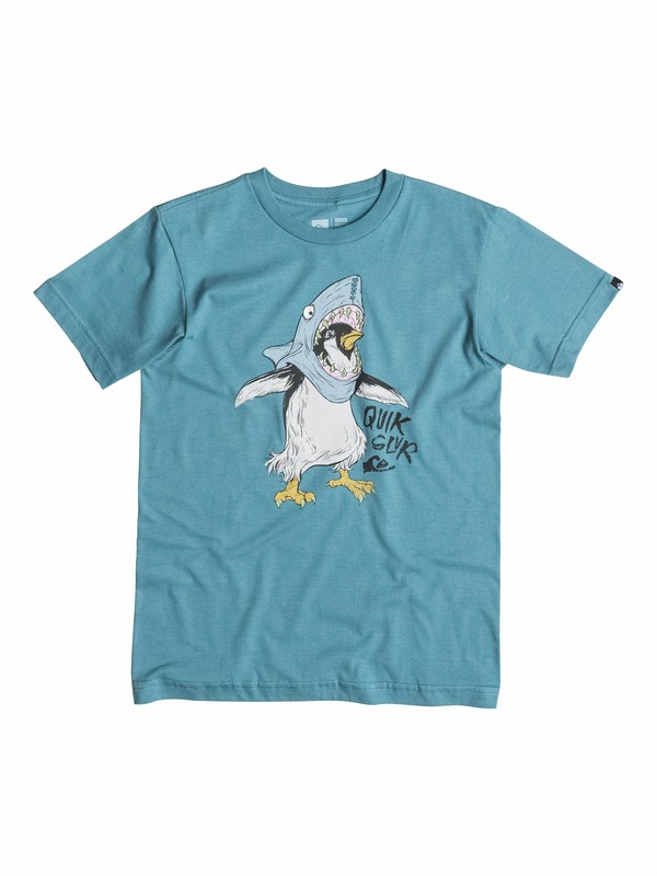 quiksilver, Camiseta Im -A -Shark - Bebé, Bluestone - Solid (bmc0) 0 Camiseta Im -A -Shark - Bebé 40574059 Quiksilver