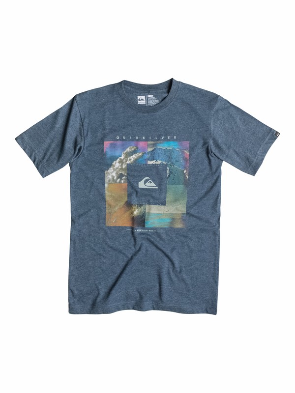 quiksilver, Baby Quad T-Shirt, Navy Blazer-h (byjh) 0 Baby Quad T-Shirt 40574065 Quiksilver