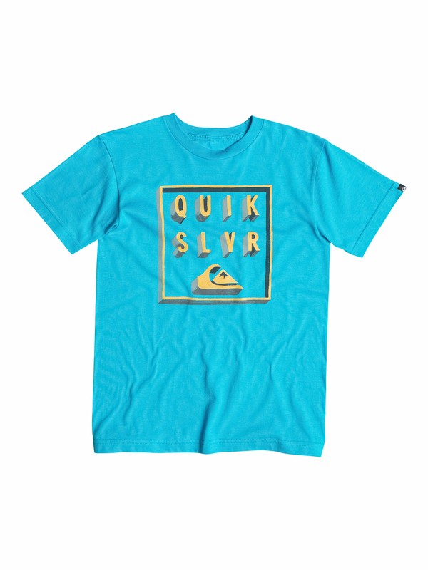 quiksilver, Baby Retro T-Shirt, Hawaiian Ocean (bmj0) 0 Baby Retro T-Shirt 40574092 Quiksilver