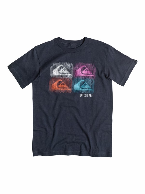 quiksilver, Baby Barred T-Shirt, Navy Blazer - Solid (byj0) 0 Baby Barred T-Shirt 40574096 Quiksilver