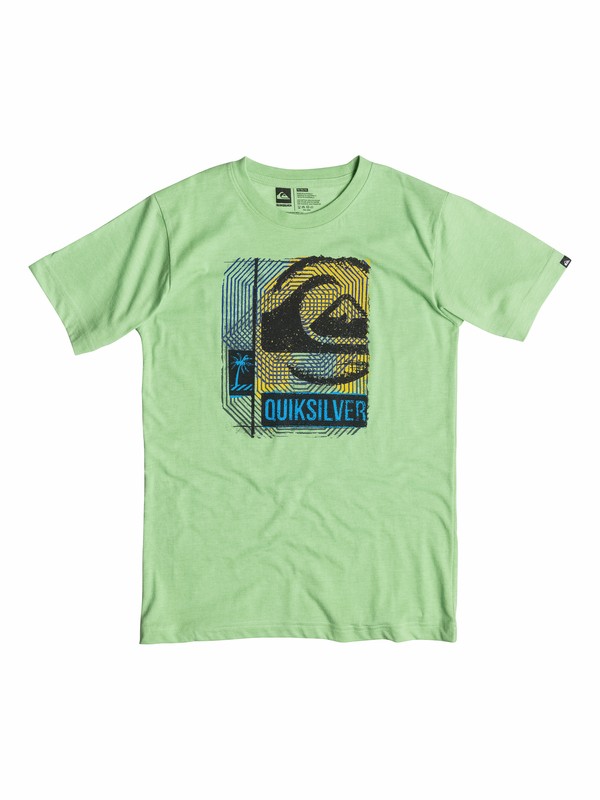 quiksilver, Baby Sonic T-Shirt, Shamrock - Heather (gkmh) 0 Baby Sonic T-Shirt 40574145 Quiksilver