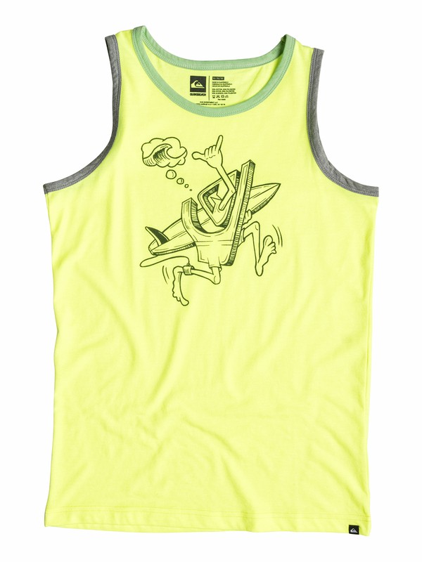 quiksilver, Baby To The Beach Tank, Vibrant Yellow-h (yhgh) 0 Baby To The Beach Tank 40574160 Quiksilver