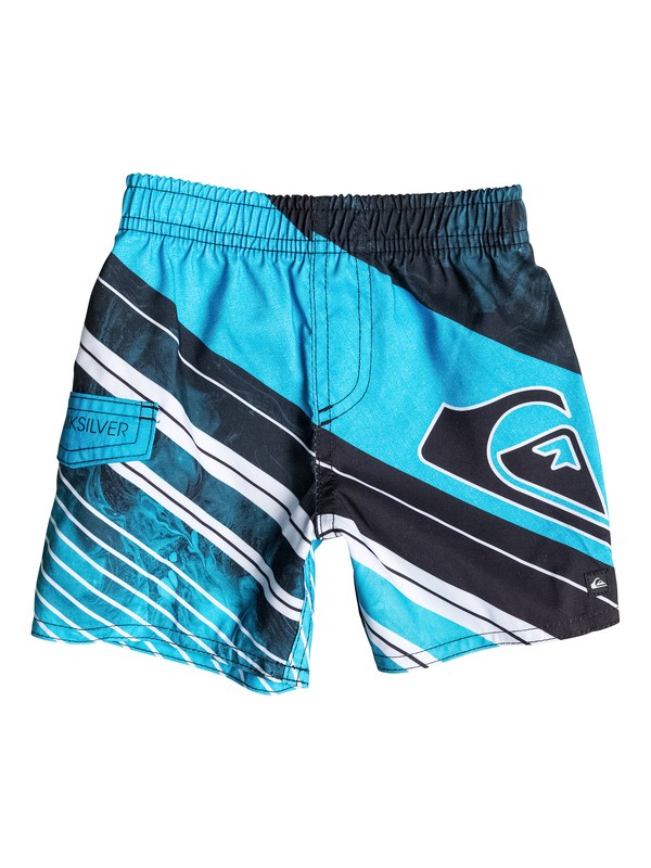 quiksilver, Baby Space Intersect Volleys, Hawaiian Ocean (bmj0) 0 Baby Space Intersect Volleys 40575013 Quiksilver