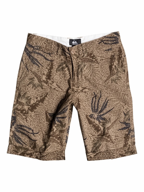 quiksilver, Baby Just Flower Reverse Shorts, Elmwood (tmp0) 0 Baby Just Flower Reverse Shorts 40575091 Quiksilver