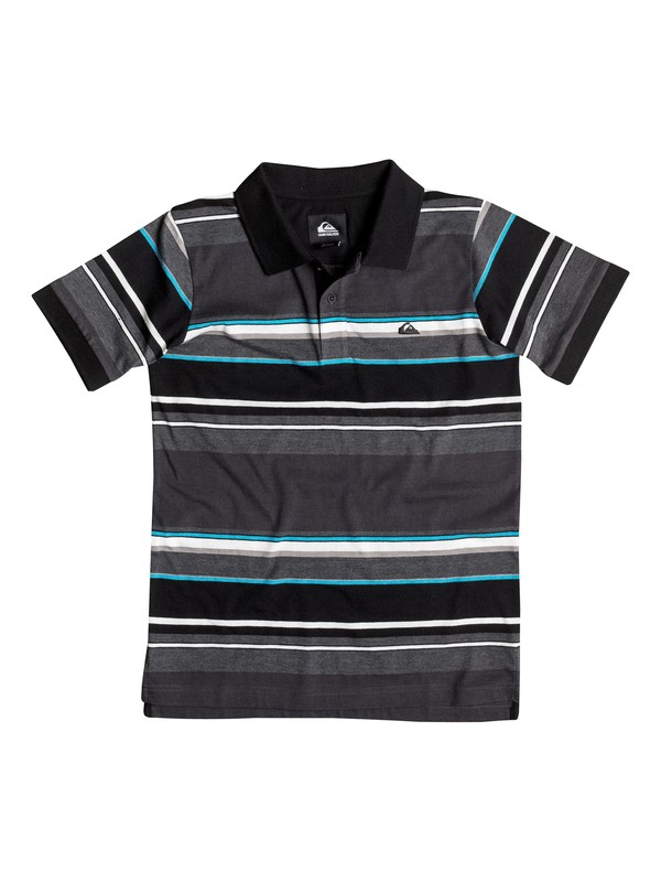 quiksilver, Boys 2-4 Decay Stripe Polo Shirt, Anthracite (kvj0) 0 Boys 2-4 Decay Stripe Polo Shirt 40644006 Quiksilver
