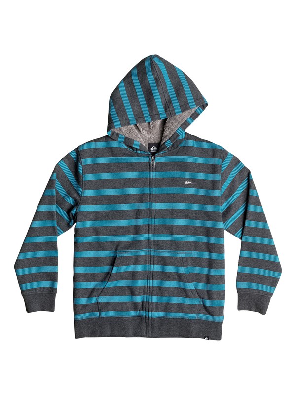 quiksilver, Boys 2-4 Tracker Sherpa Zip Sweatshirt, Dark Shadow-h (krph) 0 Boys 2-4 Tracker Sherpa Zip Sweatshirt 40644038 Quiksilver