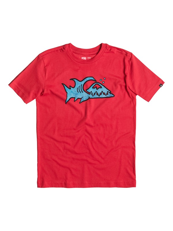 quiksilver, Boys 2-4 Fin Logo Tee, Formula One (rqr0) 0 Boys 2-4 Fin Logo Tee 40644075 Quiksilver