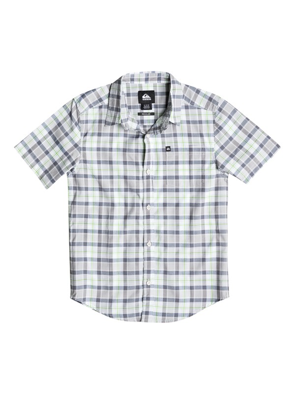 quiksilver, Boys 2-4 Patman Short Sleeve Shirt, Highrise (sgr0) 0 Boys 2-4 Patman Short Sleeve Shirt 40644138 Quiksilver