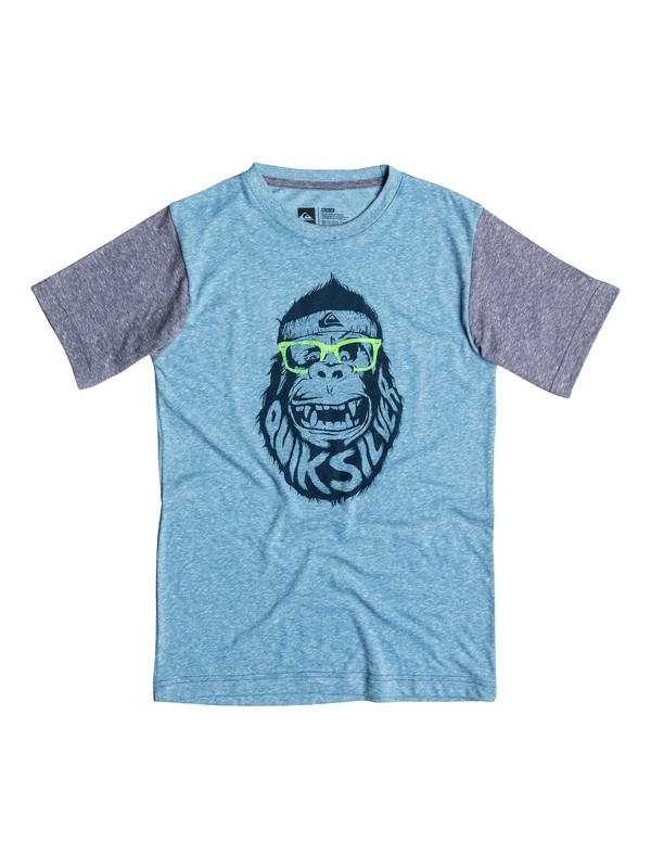 quiksilver, Boys 2-4 Bizness T-Shirt, Federal Blue-h (bnch) 0 Boys 2-4 Bizness T-Shirt 40644181 Quiksilver