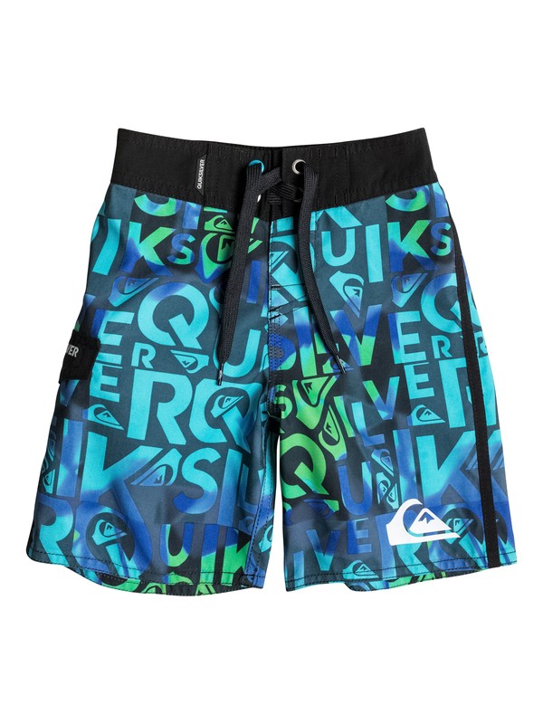 quiksilver, Boys 2-4 Type Dingo Boardshorts, Anthracite (kvj0) 0 Boys 2-4 Type Dingo Boardshorts 40645033 Quiksilver