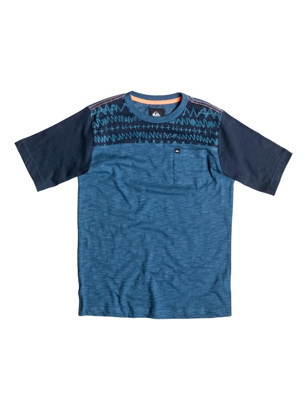 quiksilver, Boys 4-7 Remix Crew Tee, Navy Blazer - Solid (byj0) 0 Boys 4-7 Remix Crew Tee 40654007 Quiksilver