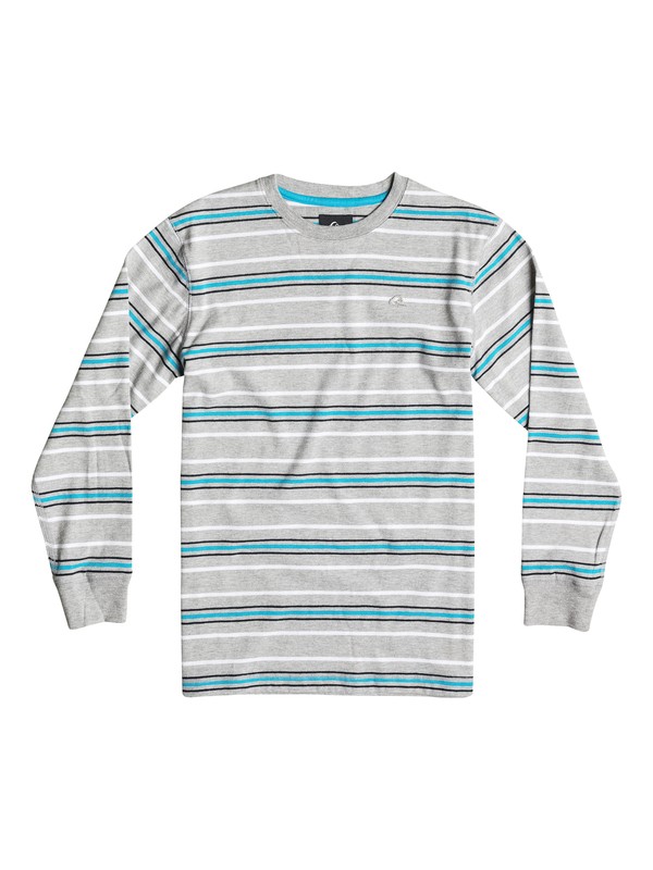 quiksilver, Boys 4-7 Dry Air Crew Long Sleeve Tee, Griffin-h (skth) 0 Boys 4-7 Dry Air Crew Long Sleeve Tee 40654016 Quiksilver