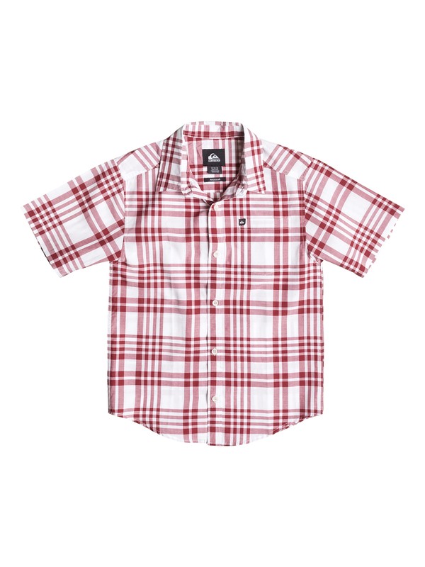quiksilver, Boys 4-7 Pat Pack Short Sleeve Shirt, Rosewood - Solid (rra0) 0 Boys 4-7 Pat Pack Short Sleeve Shirt 40654049 Quiksilver