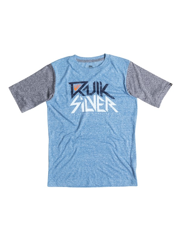quiksilver, Boys 4-7 Rocklife Tee, Victoria Blue-h (bqnh) 0 Boys 4-7 Rocklife Tee 40654061 Quiksilver