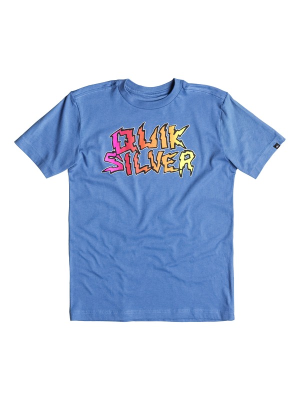 quiksilver, Boys 4-7 Ghetto Living Tee, Federal Blue (bnc0) 0 Boys 4-7 Ghetto Living Tee 40654071 Quiksilver