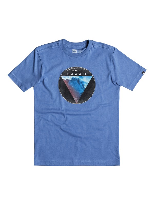 quiksilver, Boys 4-7 I Get Around HI Tee, Federal Blue (bnc0) 0 Boys 4-7 I Get Around HI Tee 40654124 Quiksilver