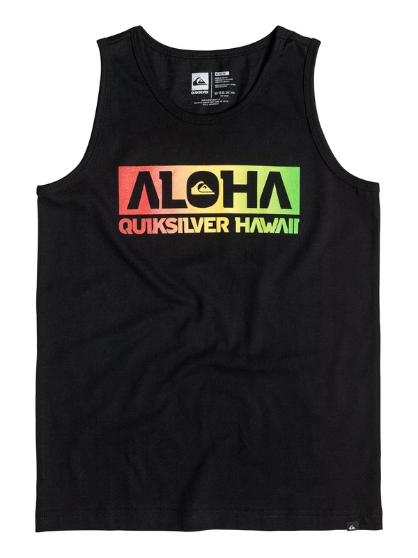 quiksilver, Boys 4-7 Howzit Tank, Anthracite (kvj0) 0 Boys 4-7 Howzit Tank 40654125 Quiksilver
