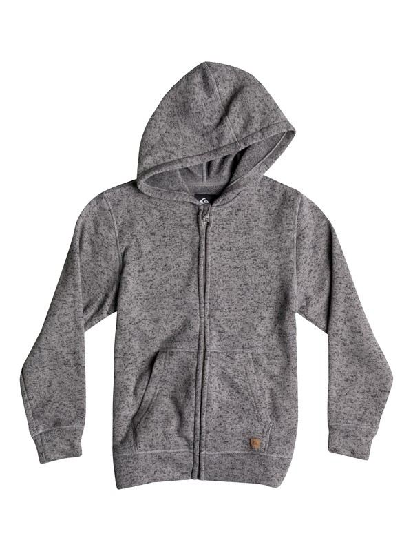 quiksilver, Boys 4-7 Keller Zip-Up Hoodie, Gargoyle - Heather (kpch) 0 Boys 4-7 Keller Zip-Up Hoodie 40654126 Quiksilver