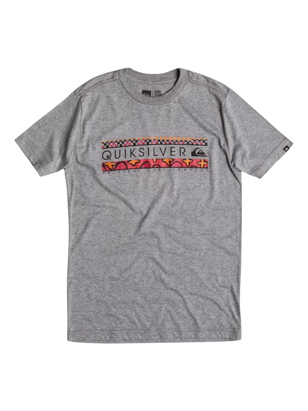 quiksilver, Boys 4-7 Flashpoint T-Shirt, Gargoyle - Heather (kpch) 0 Boys 4-7 Flashpoint T-Shirt 40654165 Quiksilver