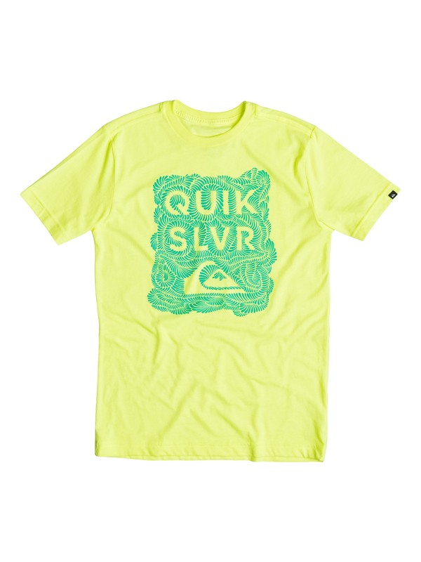 quiksilver, Boys 4-7 Wormy T-Shirt, Vibrant Yellow (yhg0) 0 Boys 4-7 Wormy T-Shirt 40654178 Quiksilver
