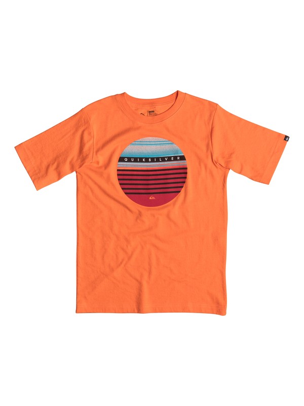 quiksilver, Boys 4-7 Everyday Circle T-Shirt, Sun Orange - Heather (nkkh) 0 Boys 4-7 Everyday Circle T-Shirt 40654179 Quiksilver