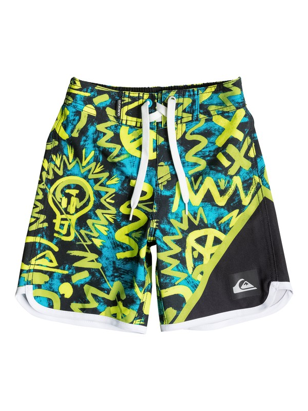 quiksilver, Boys 4-7 New Wave Cave Rave Boardshorts, BLACK (kvj0) 0 Boys 4-7 New Wave Cave Rave Boardshorts 40655015 Quiksilver