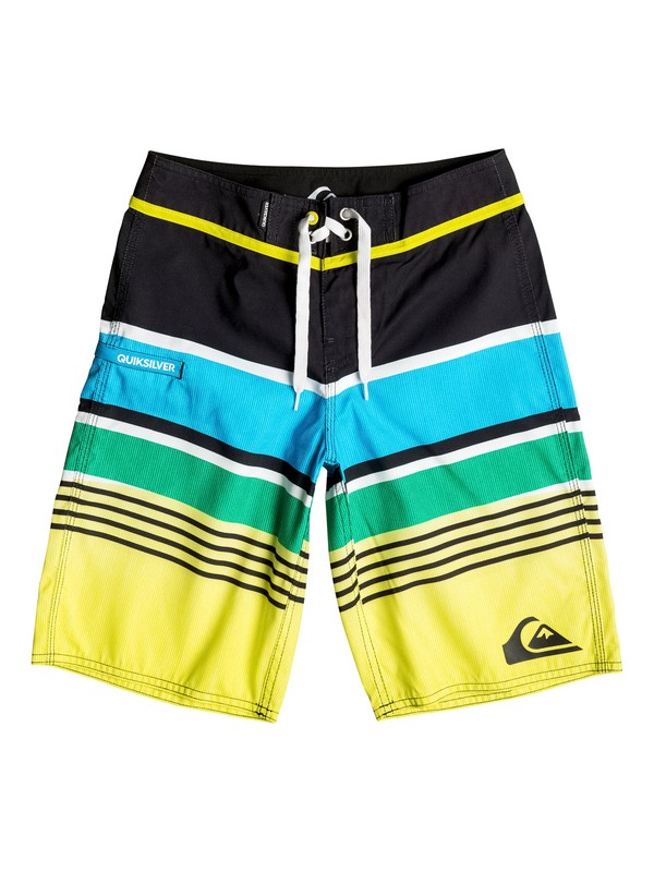 quiksilver, Boys 4-7 Everyday Stripe Boardshorts, Dark Shadow (krp0) 0 Boys 4-7 Everyday Stripe Boardshorts 40655017 Quiksilver