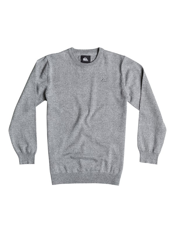 quiksilver, Boys 8-16 Kelvin Crew Sweater, Gargoyle - Heather (kpch) 0 Boys 8-16 Kelvin Crew Sweater 40664027 Quiksilver