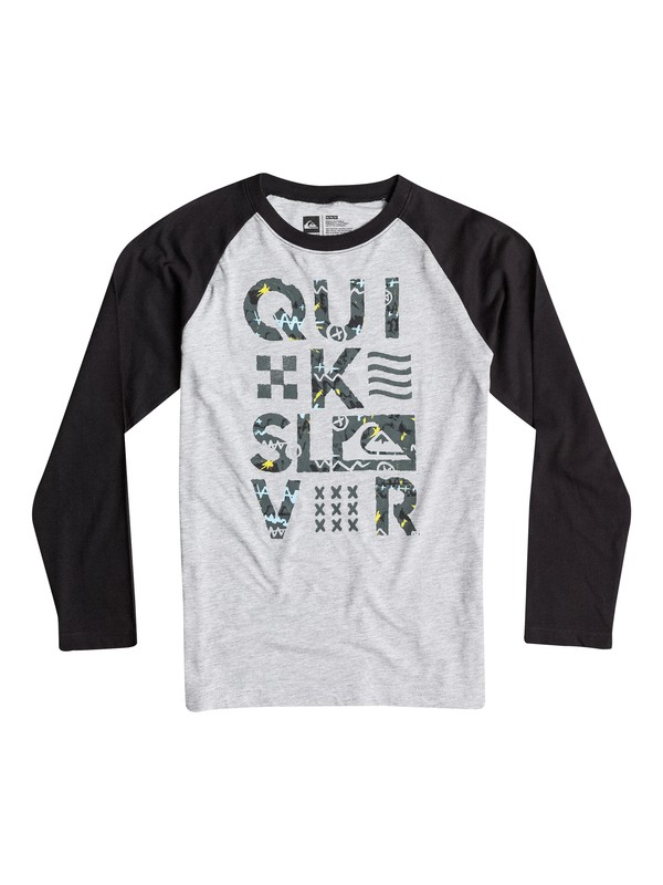 quiksilver, Boys 8-16 Too Quik Long Sleeve Tee, Griffin-h (skth) 0 Boys 8-16 Too Quik Long Sleeve Tee 40664052 Quiksilver