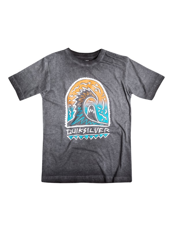 quiksilver, Boys 8-16 Shrine T-Shirt, Grey Charcoal (kta0) 0 Boys 8-16 Shrine T-Shirt 40664057 Quiksilver
