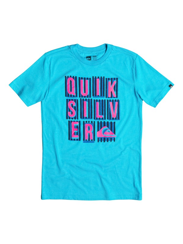 quiksilver, Boys 8-16 Zune Tee, Hawaiian Ocean (bmj0) 0 Boys 8-16 Zune Tee 40664070 Quiksilver
