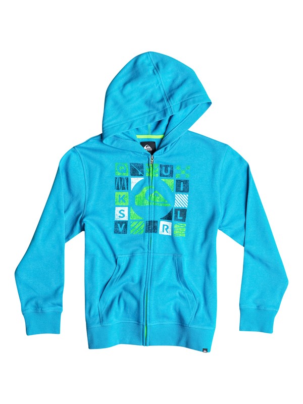 quiksilver, Boys 8-16 Squared Zip-Up Hoodie, Hawaiian Ocean (bmj0) 0 Boys 8-16 Squared Zip-Up Hoodie 40664133 Quiksilver