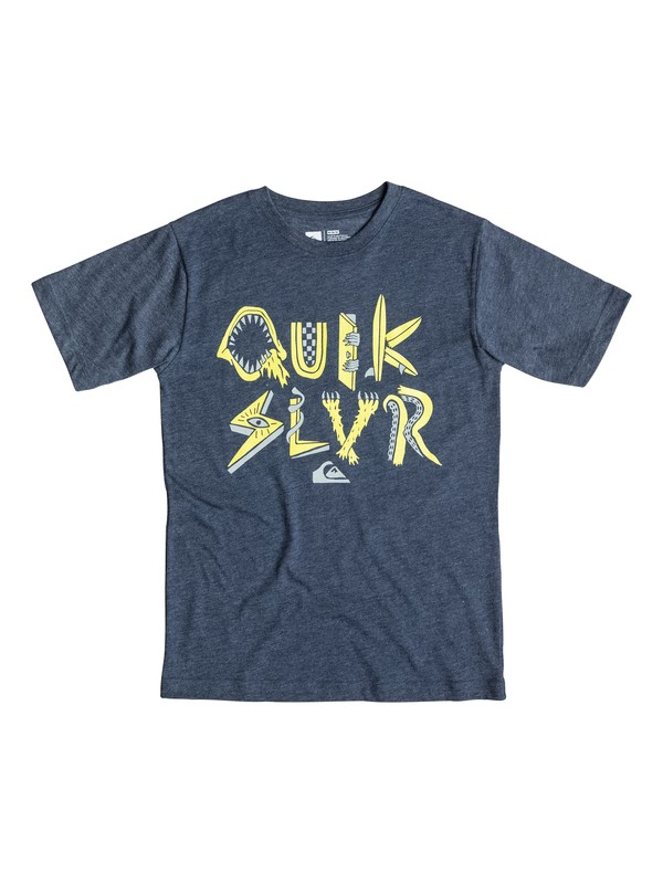 quiksilver, Boys 8-16 Monster Parts T-Shirt, Navy Blazer-h (byjh) 0 Boys 8-16 Monster Parts T-Shirt 40664174 Quiksilver