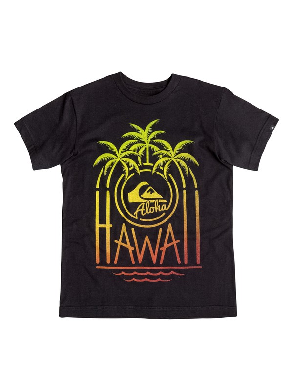 quiksilver, Boys 8-16 Aloha Motel T-Shirt, Anthracite (kvj0) 0 Boys 8-16 Aloha Motel T-Shirt 40664188 Quiksilver
