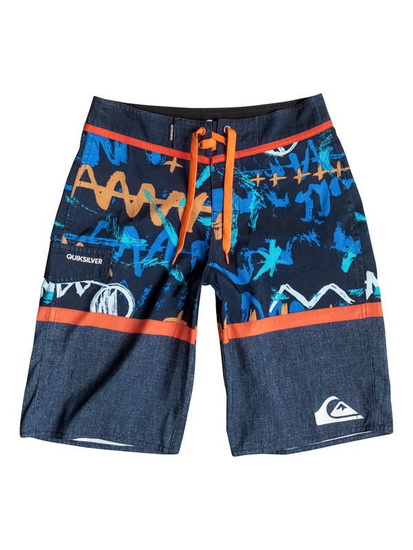 quiksilver, Boys 8-16 Remix Boardshorts, Navy Blazer - Solid (byj0) 0 Boys 8-16 Remix Boardshorts 40665020 Quiksilver