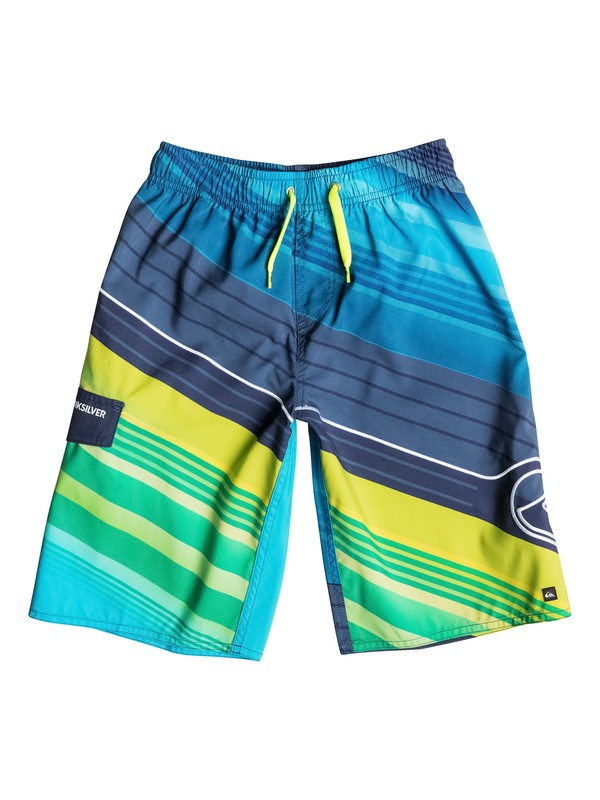 quiksilver, Boys 8-16 Rangled Boardshorts, French Blue (bnm0) 0 Boys 8-16 Rangled Boardshorts 40665041 Quiksilver