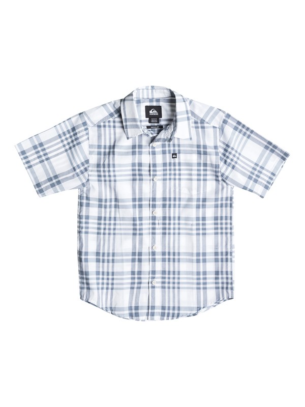 quiksilver, Baby Pat Pack Short Sleeve Shirt, Flint Stone (sna0) 0 Baby Pat Pack Short Sleeve Shirt 40674049 Quiksilver