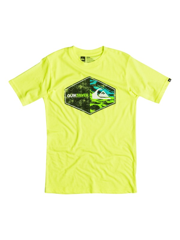 quiksilver, Baby Sided Tee, Vibrant Yellow-h (yhgh) 0 Baby Sided Tee 40674065 Quiksilver