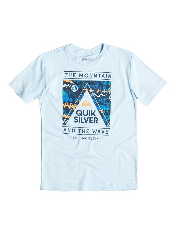 quiksilver, Baby Wave Core Tee, Angel Falls (bfg0) 0 Baby Wave Core Tee 40674067 Quiksilver
