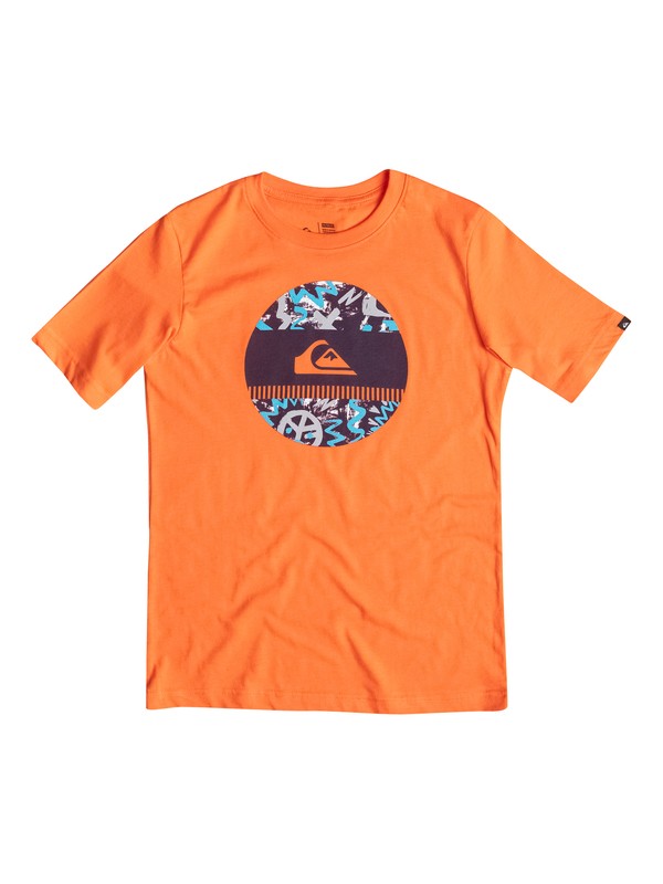 quiksilver, Baby Disco Biscuit Tee, Sun Orange - Solid (nkk0) 0 Baby Disco Biscuit Tee 40674069 Quiksilver