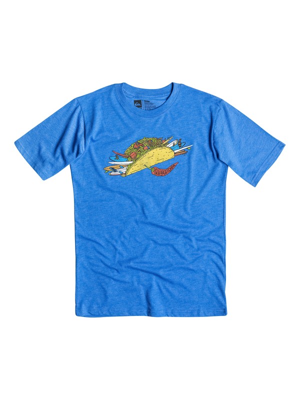 quiksilver, Baby Taco Tee, Victoria Blue-h (bqnh) 0 Baby Taco Tee 40674083 Quiksilver
