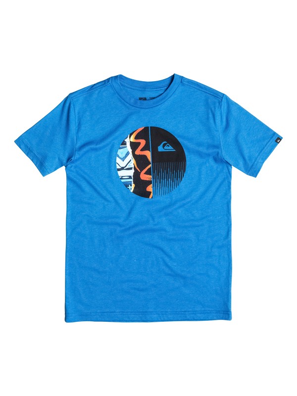 quiksilver, Baby Deep Scape Ball T-Shirt, Victoria Blue (bqn0) 0 Baby Deep Scape Ball T-Shirt 40674171 Quiksilver