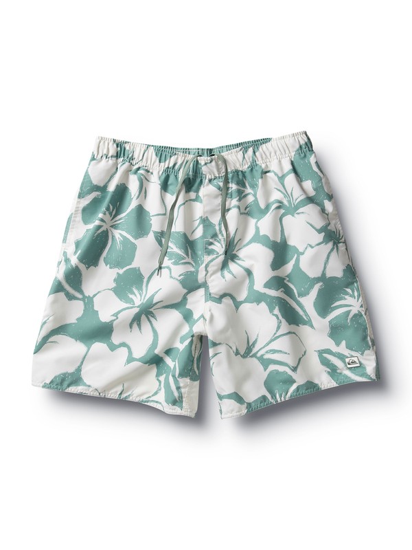 quiksilver, Men's Bombora Volley Shorts, LIGHT GREEN (ltg) 0 Men's Bombora Volley Shorts 502455 Quiksilver