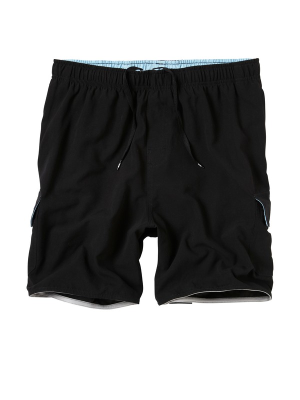 quiksilver, Men's Balance Volley Boardshorts, BLACK (blk) 0 Men's Balance Volley Boardshorts 502484 Quiksilver