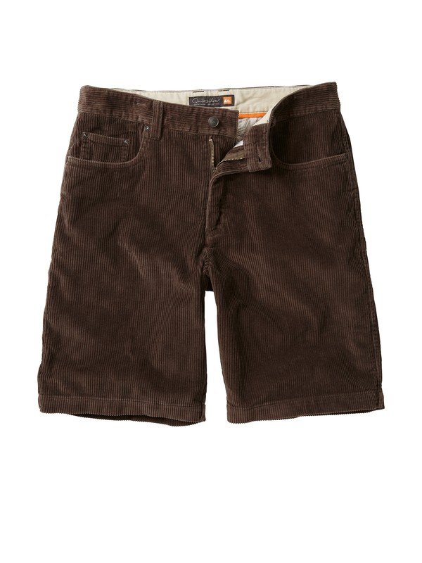 quiksilver, Men's Supertubes 4 Corduroy Shorts, BARK (kqy0) 0 Men's Supertubes 4 Corduroy Shorts 504225 Quiksilver