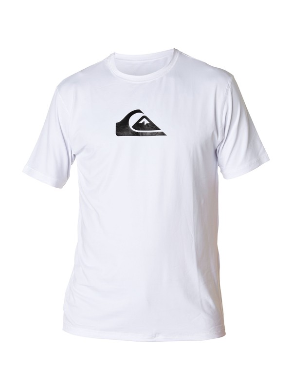quiksilver, Solid Streak Surf Shirt 2, WHITE (wht) 0 Solid Streak Surf Shirt 2 801391S Quiksilver
