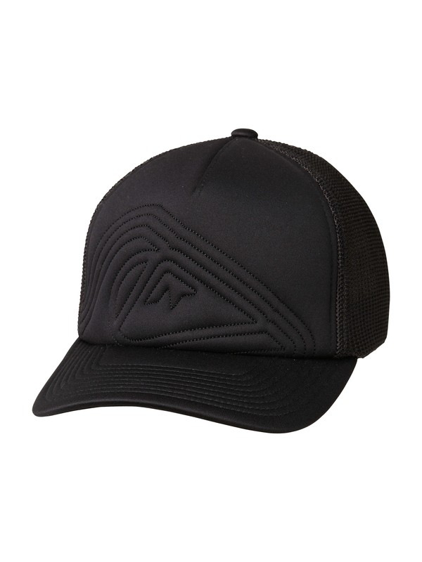 quiksilver, Trapped Hat, BLACK (blk) 0 Trapped Hat 852066 Quiksilver