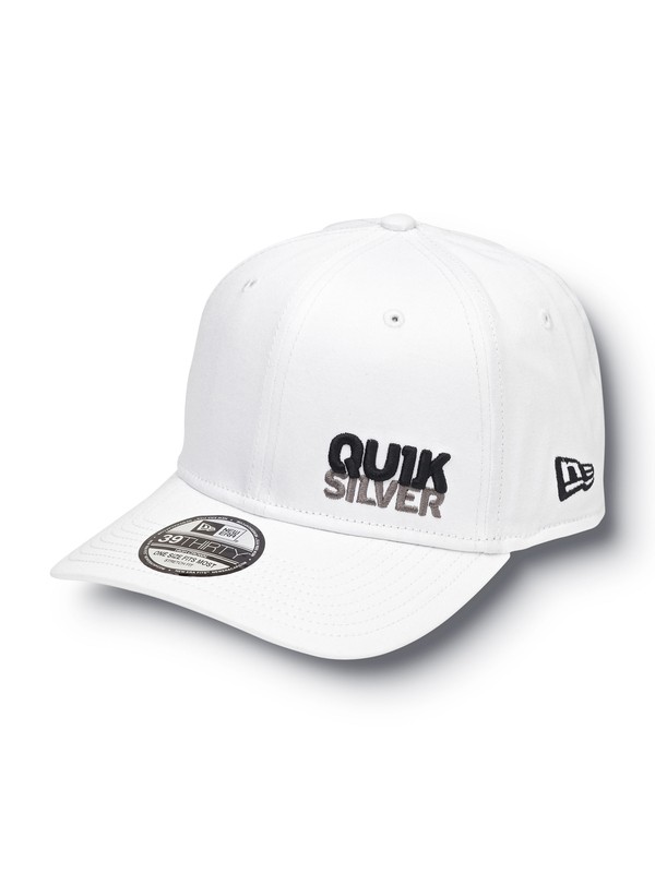 quiksilver, Staple Tons Hat, WHITE (wht) 0 Staple Tons Hat 852996 Quiksilver