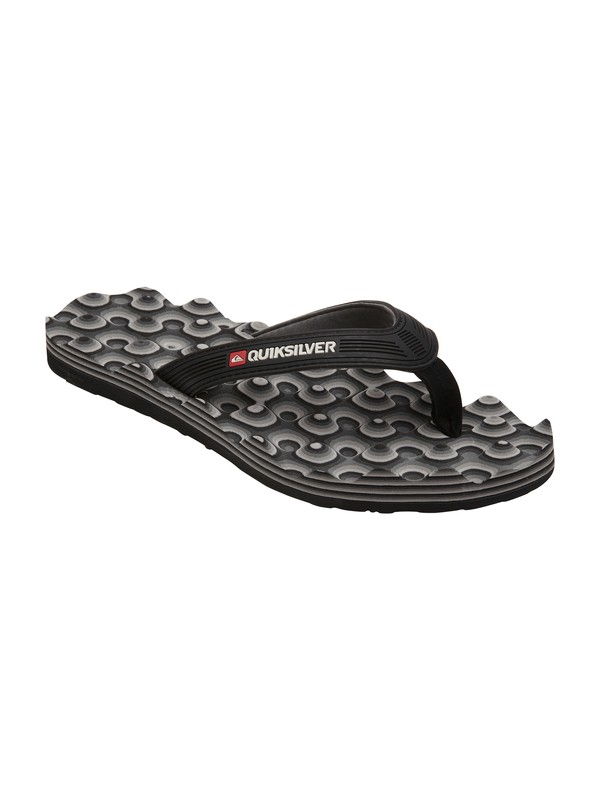 quiksilver, Traction Sandals, BLACK/GREY (bgy) 0 Traction Sandals 857374 Quiksilver