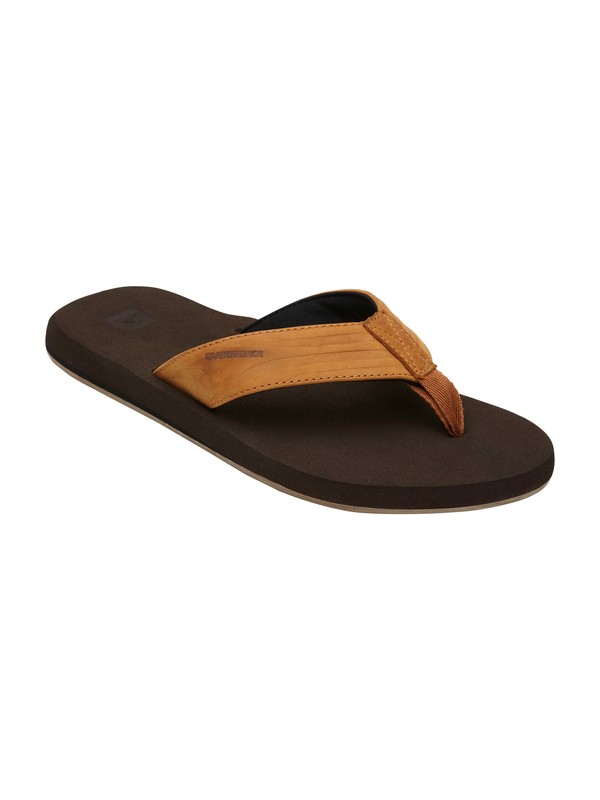 quiksilver, Monkey Wrench Le Sandals, LIGHT BROWN (lbr) 0 Monkey Wrench Le Sandals 857409 Quiksilver